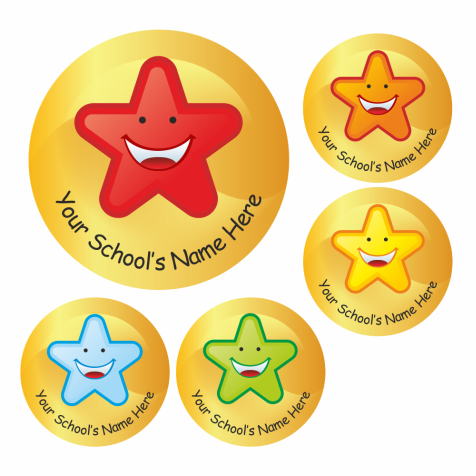 Customised Star Stickers