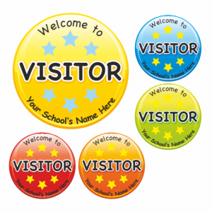 Customised Visitor Stickers
