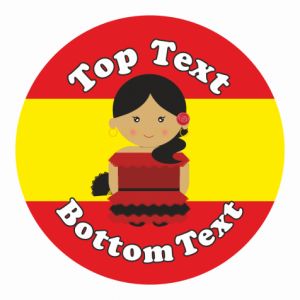 Spanish Customised Sticker