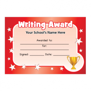 Customised Writing Awards
