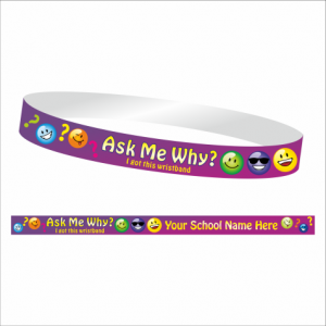 Ask Me Why Wristbands