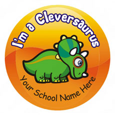 Personalised "I'm Clever" Stickers