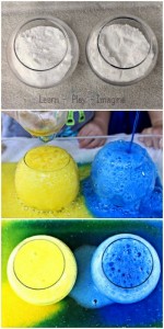 Color Mixing with Baking Soda and Vinegar (1)