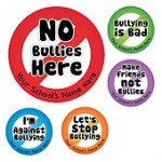 No bullies stickers